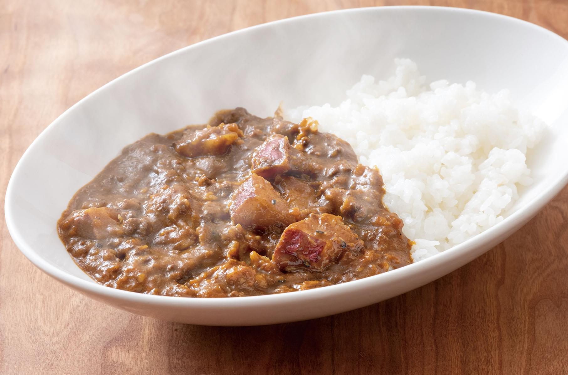 鳴門金時の大学芋カレー